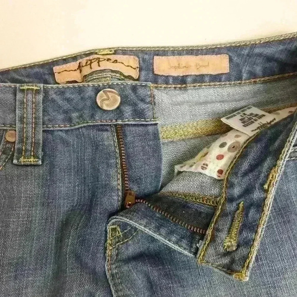 Hippie Joplin Boot Cut Jeans F53 - Picture 4 of 8